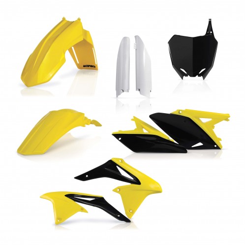 KIT PLÁSTICOS COMPLETO ACERBIS SUZUKI RM-Z 250 2010-2018 COR ORIGINAL 011